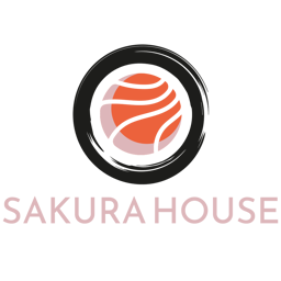 Sakura House logo.